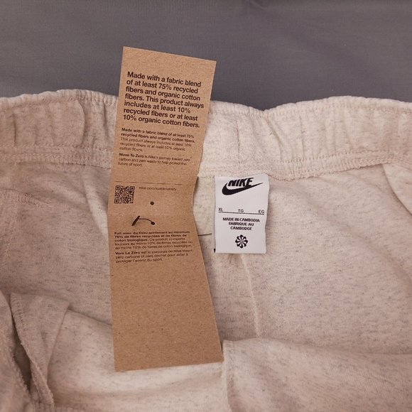 Nike Sportswear Tech Fleece Joggers White Heather DD4706 100 Men's XL-2XL - Picture 7 of 9